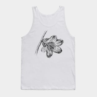 Silk Cotton Tree Flower Print Tank Top